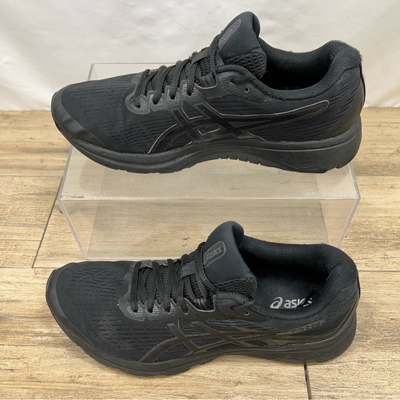 Asics Gel GT 1000 8 Running Shoes Black on Black Men’s size 11 (1012A 460) - Picture 4 of 8